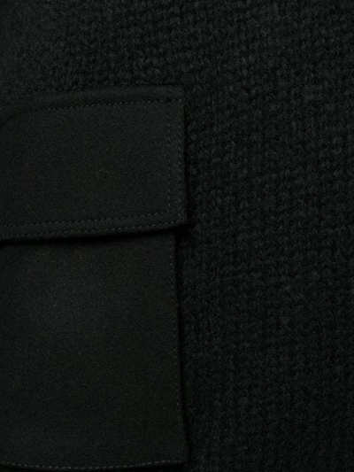 Shop Rochas Pocket Detail Jumper In Black