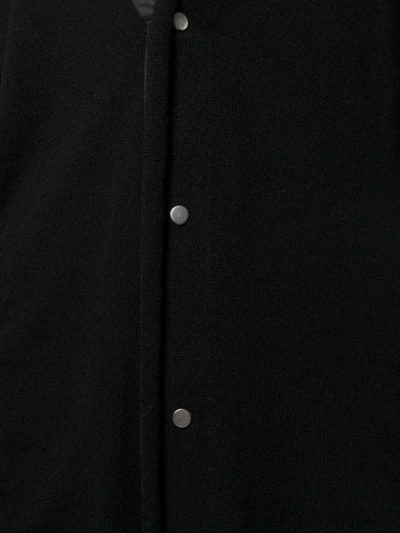 Shop Rick Owens Longline Cardigan In Black
