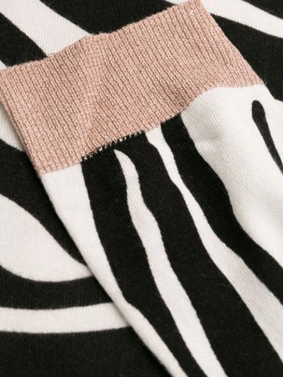 Shop Liu •jo Zebra Print Dress In U9232 Zebra