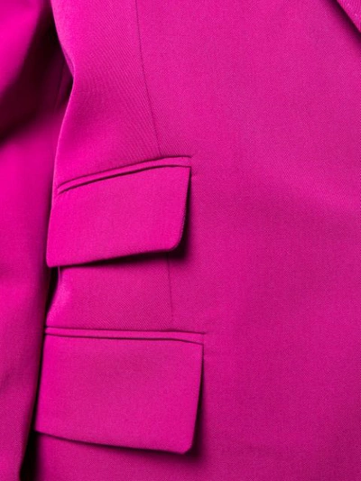 Shop Stella Mccartney Removable Strap Blazer In Pink