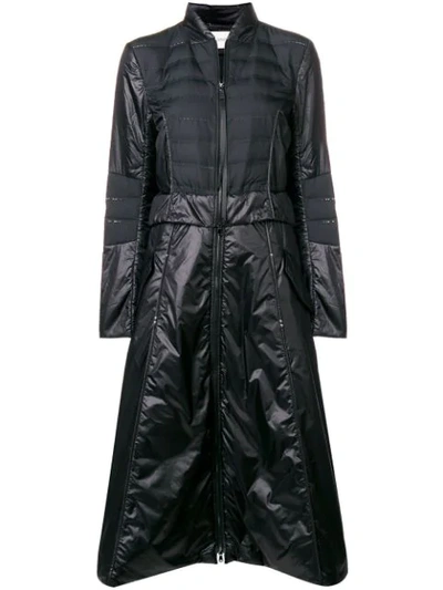Shop Dorothee Schumacher Zipped Padded Coat In Black
