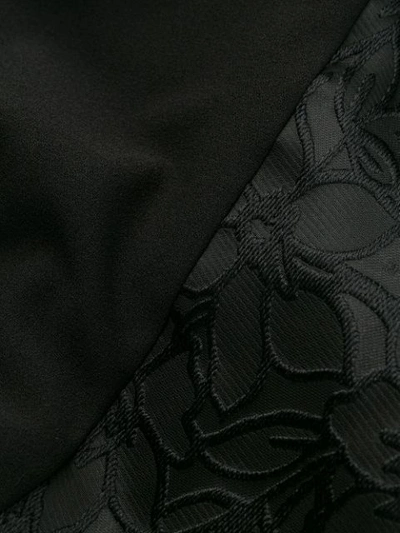 Shop Lauren Ralph Lauren Belted Midi Dress In Black