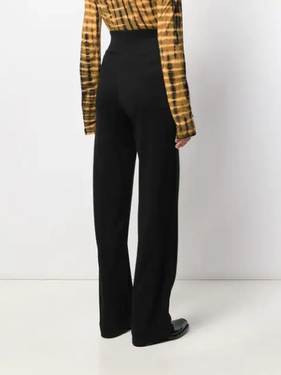 Shop Aalto High Waisted Trousers In Black