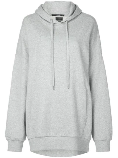 Shop Ksubi Sign Of The Times Hoodie In Grey
