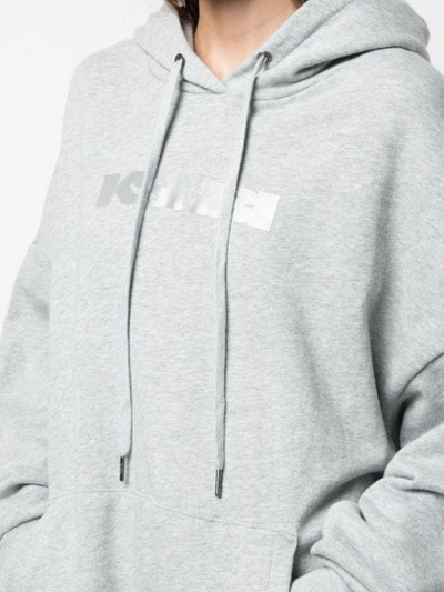 Shop Ksubi Sign Of The Times Hoodie In Grey