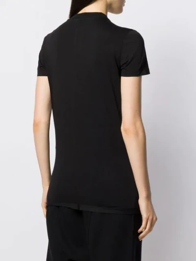 Shop Rick Owens Drkshdw Self-portrait Print T-shirt In Black