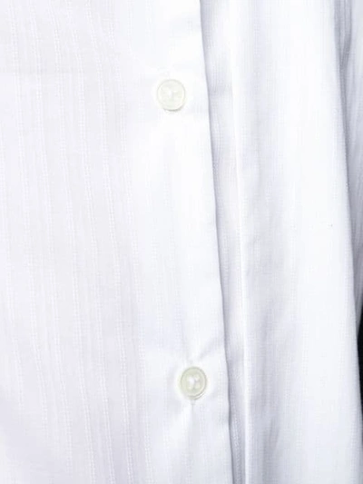 Shop Ann Demeulemeester Poplin Shirt In White