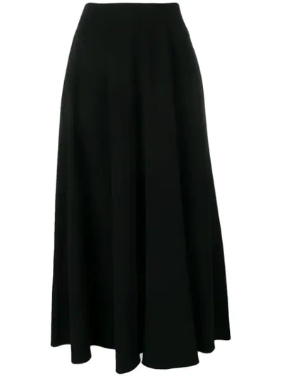 Shop The Row Full Drape Skirt In Black