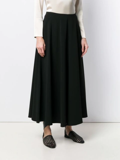 Shop The Row Full Drape Skirt In Black