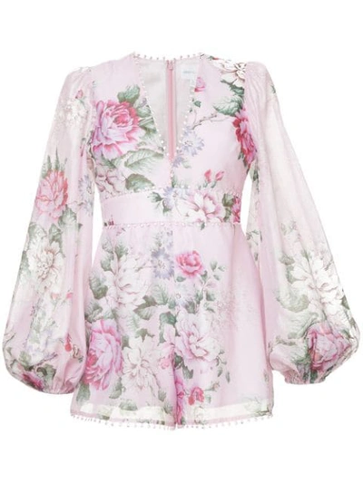 Shop Alice Mccall One By One Playsuit In Pink