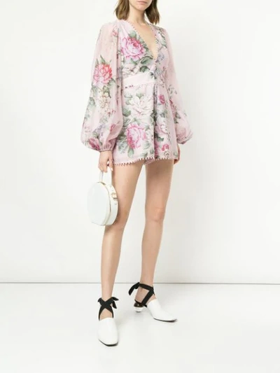 Shop Alice Mccall One By One Playsuit In Pink