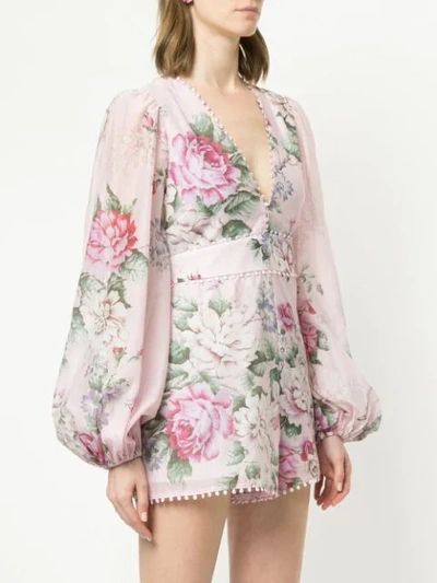 Shop Alice Mccall One By One Playsuit In Pink
