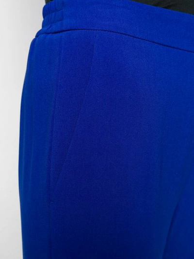 Shop Stella Mccartney Julia Loose Fit Trousers In Blue