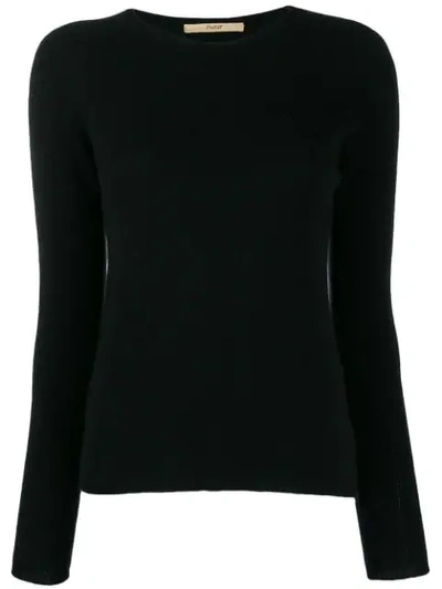 Shop Nuur Cashmere Jumper In 09 Black