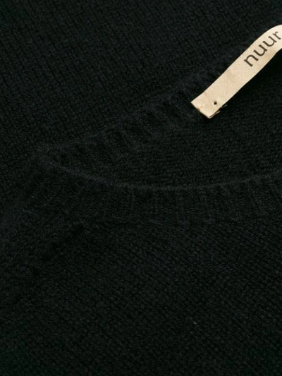 Nuur Cashmere Jumper In 09 Black