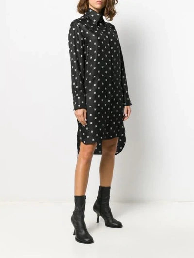 FF LOGO SHIRT DRESS