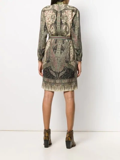 Shop Etro Vestido Dress In Green