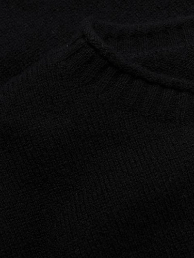 Shop Aragona Fine Knit Jumper In Black