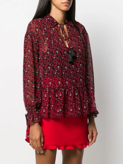 Shop Michael Kors Gypsy Blouse In Red