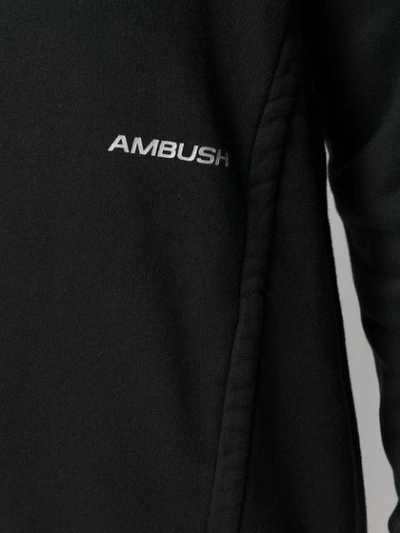Shop Ambush Wide Piping Sweatshirt In Black