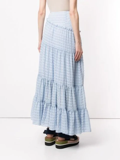 Shop 3.1 Phillip Lim / フィリップ リム Full Tiered Skirt In Blue
