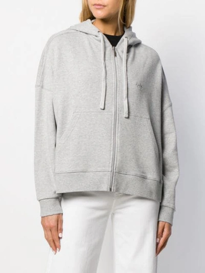 Shop Lala Berlin Berlin Hoody In Grey