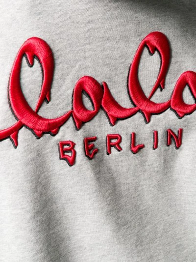 Shop Lala Berlin Berlin Hoody In Grey