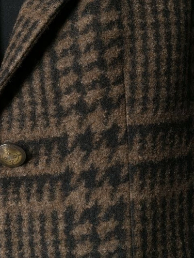 Shop Etro Sleeveless Button Up Coat In Black