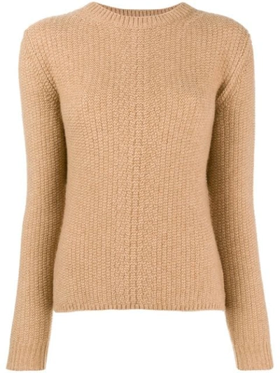 Shop Max Mara Moena Jumper In Neutrals