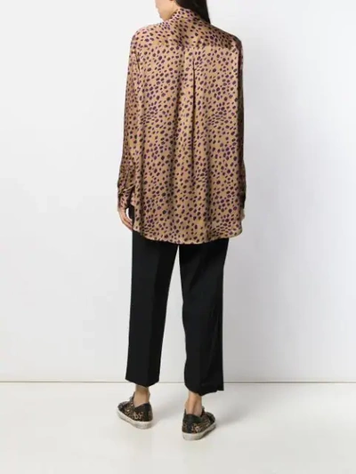 Shop Ps By Paul Smith Leopard Print Shirt In Brown