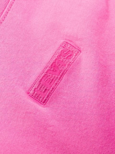 LEVI'S EMBROIDERED LOGO T-SHIRT - 粉色