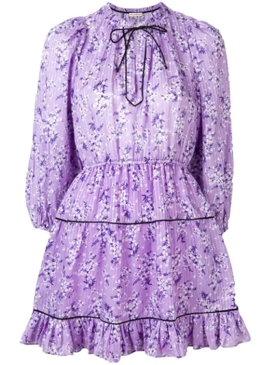 Shop Ulla Johnson Floral Long In Purple