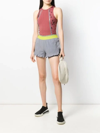 ADIDAS BY STELLA MCCARTNEY PANELLED VEST - 红色