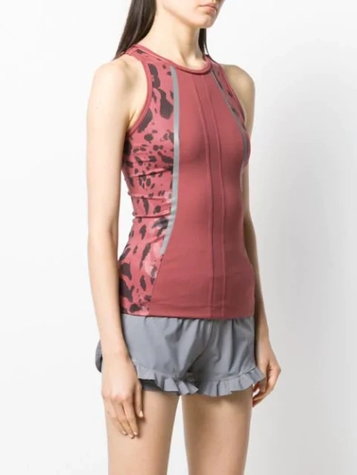 Shop Adidas By Stella Mccartney Panelled Vest In Claredutiblk