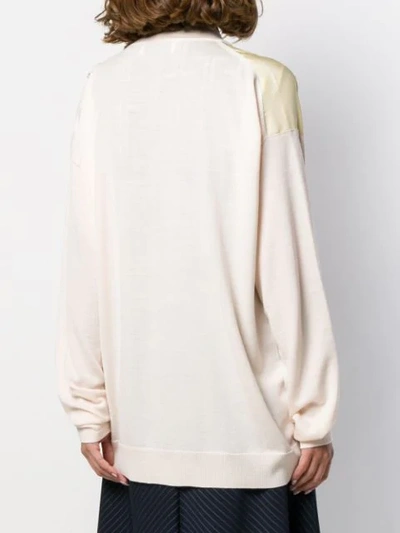 Shop Lanvin Babar Knitted Cardigan In 51 Giacca