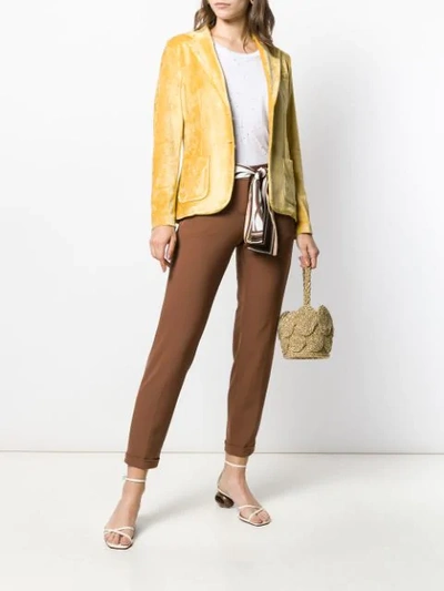 Shop Cambio Scarf Belted Trousers In 733