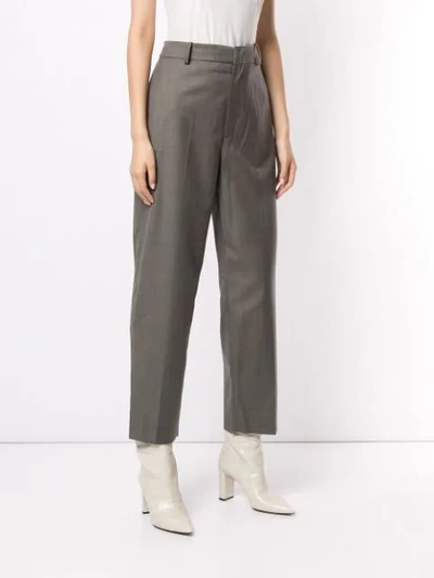 Shop Erika Cavallini Ec Bale Trousers In Grey