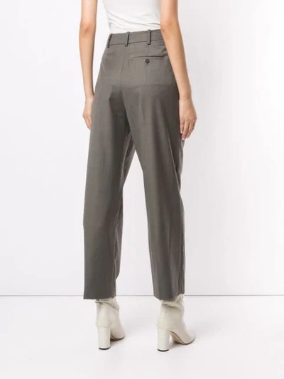 Shop Erika Cavallini Ec Bale Trousers In Grey