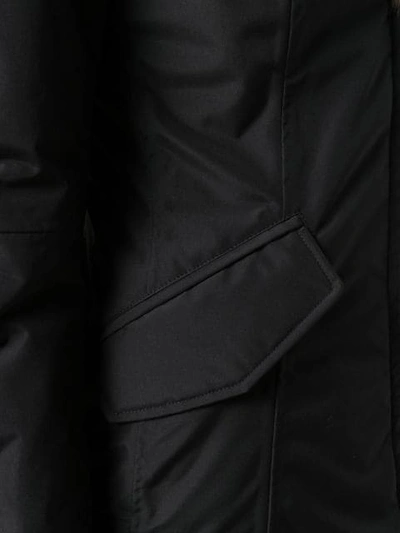 Shop Peuterey Short Puffer Jacket In Black