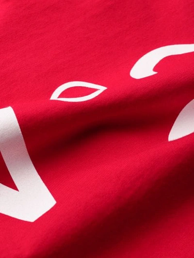 Shop N°21 Logo Print T-shirt In Red