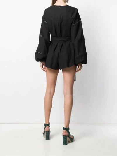 Shop Alice Mccall 'a Foreign Affair' Playsuit In Black
