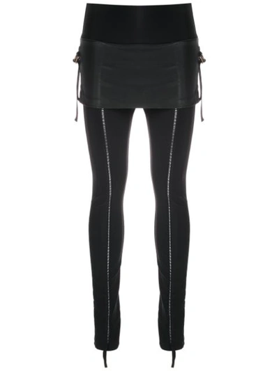 Shop Andrea Bogosian Panite Skinny Trousers In Black