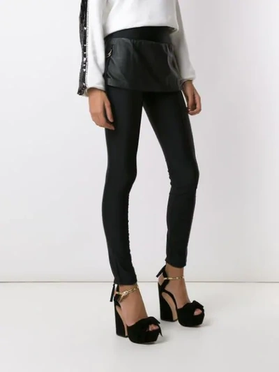 Shop Andrea Bogosian Panite Skinny Trousers In Black