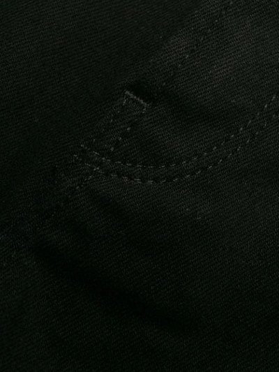 Shop Karl Lagerfeld Skinny Denim Jeans In Black
