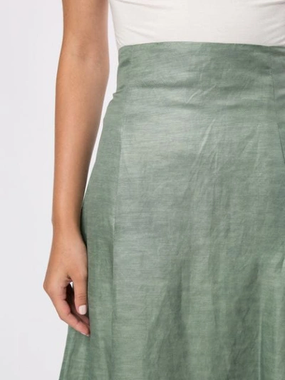 Shop Partow Mid-length Skirt In Green