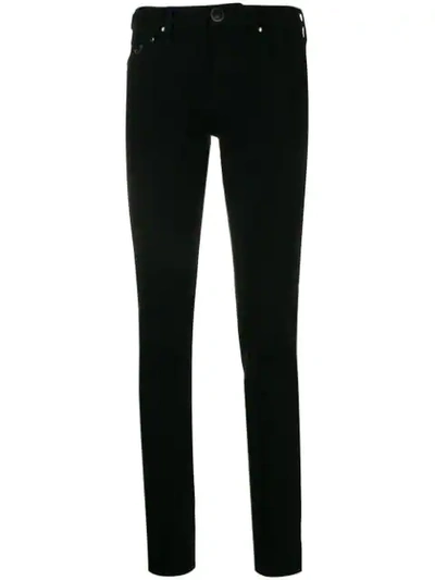 Shop Jacob Cohen Kimberly Slim-fit Jeans In Black