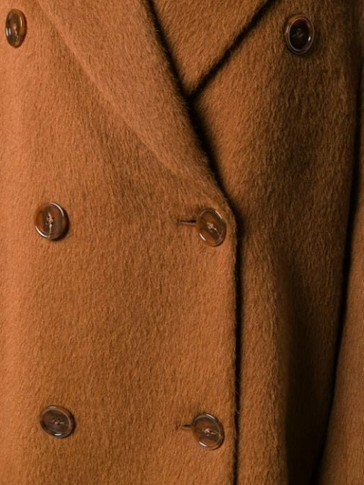 Shop Acne Studios Oversized Fit Coat In 59c-caramel Brown