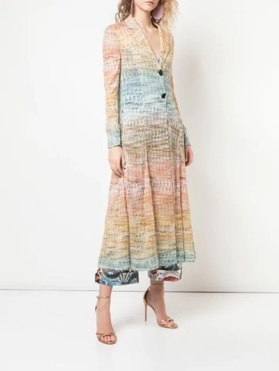 MISSONI ZIG ZAG TRENCH COAT - 多色