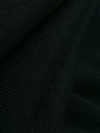 Shop Comme Des Garçons Sleeveless Jersey Dress In Black