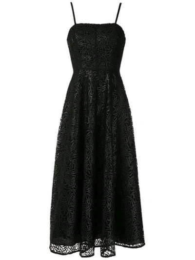 Shop Tufi Duek Lace Gown In Black